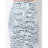 透かし編みスパンコールレイヤードスカート | Ungrid | 詳細画像6