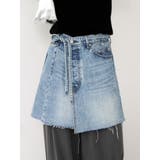 ポケットデザインデニムラップスカート | Ungrid | 詳細画像13 