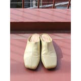 イエロー | スクエアトゥヒールサンダル | Ungrid