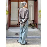 ハイウエストオーガニックコットンルーズデニム | Ungrid | 詳細画像4 