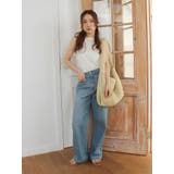 ハイウエストオーガニックコットンルーズデニム | Ungrid | 詳細画像5 