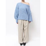 オフショルラメルーズニット | Ungrid | 詳細画像10 