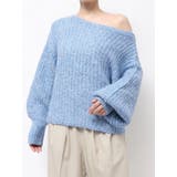 オフショルラメルーズニット | Ungrid | 詳細画像2 