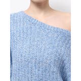 オフショルラメルーズニット | Ungrid | 詳細画像6 