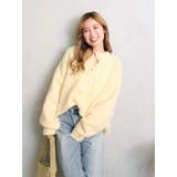 ヘンリーネック起毛ルーズニット | Ungrid | 詳細画像32 