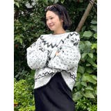 求心柄ルーズニット | Ungrid | 詳細画像24 