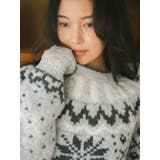 求心柄ルーズニット | Ungrid | 詳細画像6 