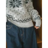 求心柄ルーズニット | Ungrid | 詳細画像7 