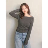 ギャザーデザインフィトニット | Ungrid | 詳細画像9 