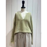 モールダブルフェイスロングスリーブTee | Ungrid | 詳細画像22 