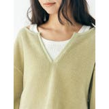 モールダブルフェイスロングスリーブTee | Ungrid | 詳細画像4 