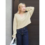 イエロー | モールダブルフェイスロングスリーブTee | Ungrid