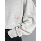 スリーブボリューム刺繍スウェット | Ungrid | 詳細画像10 