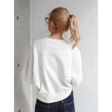 スリーブボリューム刺繍スウェット | Ungrid | 詳細画像9 