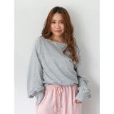 ライトグレー | タックオフショルスウェット | Ungrid