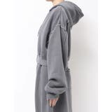 ダブルジップピグメントショートパーカー | Ungrid | 詳細画像4 