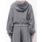 ダブルジップピグメントショートパーカー | Ungrid | 詳細画像5 