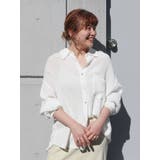 楊柳ビッグルーズシャツ | Ungrid | 詳細画像20 