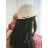 コードデザインナイロン混キャップ | Ungrid | 詳細画像4 