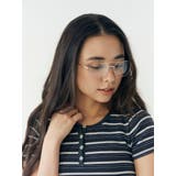 ダブルラインフレーム伊達メガネ | Ungrid | 詳細画像3 