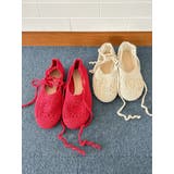 メッシュ編みフラットシューズ | Ungrid | 詳細画像2 