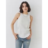 オフホワイト | アメスリテレコタンクトップ | Ungrid