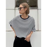 ネイビー | 【WEB限定】スリーブボリュームワッフルロングスリーブTee | Ungrid