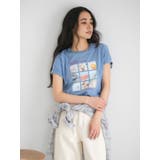 ブルー | フォトプリントコンパクトTee | Ungrid