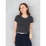 ショルダーデザインシアーTee | Ungrid | 詳細画像1 