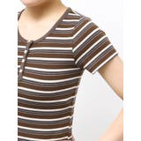 マルチボーダーヘンリーTee | Ungrid | 詳細画像32 