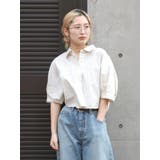 ミックス | バックデザインストライプショートシャツ | Ungrid