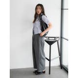 ウエストデザインルーズタックパンツ | Ungrid | 詳細画像5 