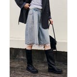 ウエストデザインレースハーフパンツ | Ungrid | 詳細画像3