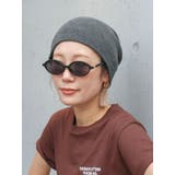 チャコールグレー | 畦編みニットビーニー | Ungrid