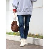 ハイウエストフレイドヘムストスリ | Ungrid | 詳細画像9 