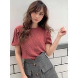 ダイヤデザインニットトップス | RESEXXY | 詳細画像20