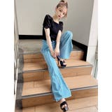 マテリアルミックスショートニット | RESEXXY | 詳細画像3