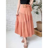 オレンジ | ギャザー切替マーメイドスカート | RESEXXY