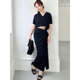 ツイストクロスロングスカート【セットアップ着用可能】 | RESEXXY | 詳細画像12 