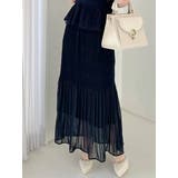 ブラック | マジョリカプリーツマーメイドスカート | RESEXXY