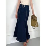 インディゴ | バックルマーメイドスカート | RESEXXY