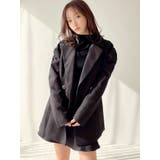 ショルダーギャザーツイードミディジャケット【セットアップ着用可能】 | RESEXXY | 詳細画像14 