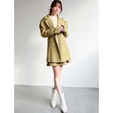 ショルダーギャザーツイードミディジャケット【セットアップ着用可能】 | RESEXXY | 詳細画像21 