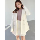 ショルダーギャザーツイードミディジャケット【セットアップ着用可能】 | RESEXXY | 詳細画像7 