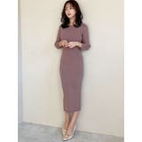 リブニットハイネックワンピース | RESEXXY | 詳細画像10