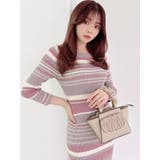 リブニットハイネックワンピース | RESEXXY | 詳細画像18