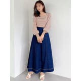 ステッチデザインフレアスカート | RESEXXY | 詳細画像13 