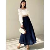 ステッチデザインフレアスカート | RESEXXY | 詳細画像7 