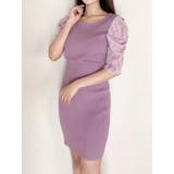 ラベンダー | シアーチェックミニワンピース | RESEXXY