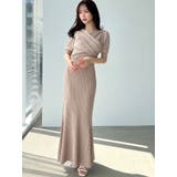 フロントクロスマーメイドニットワンピース | RESEXXY | 詳細画像11